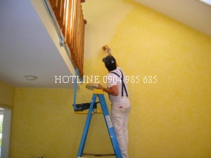Thợ sơn sửa chữa nhà ở tại quận 10