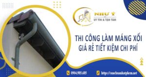 Bảng giá thi công làm máng xối tại Bình Tân -【Cập Nhật 2025】