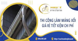 Bảng giá thi công làm máng xối tại Quận 3 -【Cập Nhật 2025】