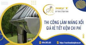 Bảng giá thi công làm máng xối tại Quận 8 -【Cập Nhật 2025】