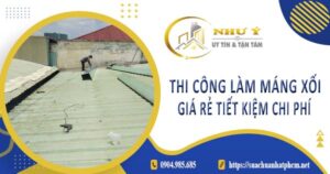 Bảng giá thi công làm máng xối tại Tân Uyên -【Cập Nhật 2025】