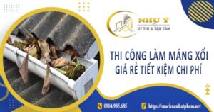 Bảng giá thi công làm máng xối tại Vũng Tàu -【Cập Nhật 2025】