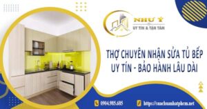 Thợ chuyên nhận sửa tủ bếp tại Phú Nhuận -【Bảo Hành 2 Năm】