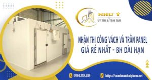 Nhận thi công vách và trần Panel tại Bến Cát -【BH 10 Năm】