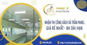 Nhận thi công vách và trần Panel tại Biên Hoà -【BH 10 Năm】