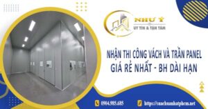 Nhận thi công vách và trần Panel tại Bình Thạnh -【BH 10 Năm】