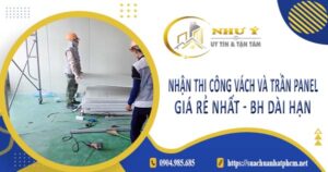 Nhận thi công vách và trần Panel tại Đồng Nai -【BH 10 Năm】