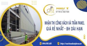 Nhận thi công vách và trần Panel tại Gò Vấp -【BH 10 Năm】