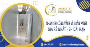 Nhận thi công vách và trần Panel tại Khánh Hòa -【BH 10 Năm】