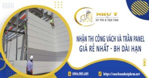 Nhận thi công vách và trần Panel tại Long Thành -【BH 10 Năm】