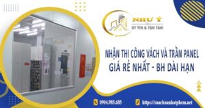 Nhận thi công vách và trần Panel tại Nhà Bè -【BH 10 Năm】