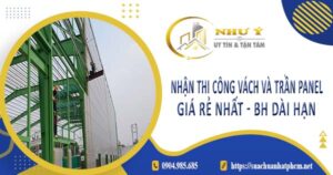 Nhận thi công vách và trần Panel tại Phú Nhuận -【BH 10 Năm】