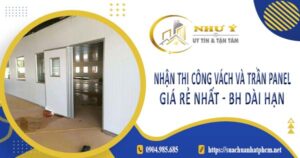 Nhận thi công vách và trần Panel tại Quận 5 -【BH 10 Năm】
