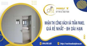 Nhận thi công vách và trần Panel tại Thủ Dầu Một -【BH 10 Năm】