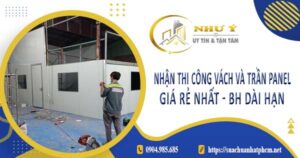 Nhận thi công vách và trần Panel tại Thủ Đức -【BH 10 Năm】