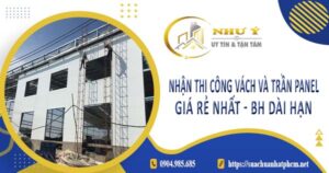 Nhận thi công vách và trần Panel tại TpHCM -【BH 10 Năm】