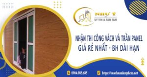 Nhận thi công vách và trần Panel tại Vũng Tàu -【BH 10 Năm】